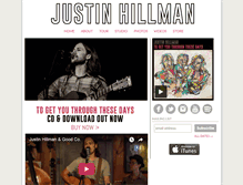 Tablet Screenshot of justinhillman.com